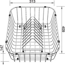 Корзина для посуды