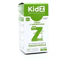 ВТФ "Кидз (Kidz) сироп с черносливом" для правильной работы кишечника 10 стиков