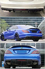 Диффузор задний оригинальный карбон для cls w218