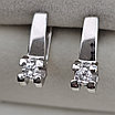 Золотые серьги с бриллиантами 0.317Ct SI1-SI2/H, VG-Cut, фото 9