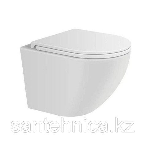 Унитаз подвесной Saniteco 103 безободк. 525х370х290, фото 1