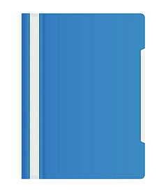 Папка-скоросшиватель Бюрократ, А4, 160 мкм, синяя