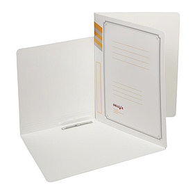 Папка-скоросшиватель, картон, Delux Yellow