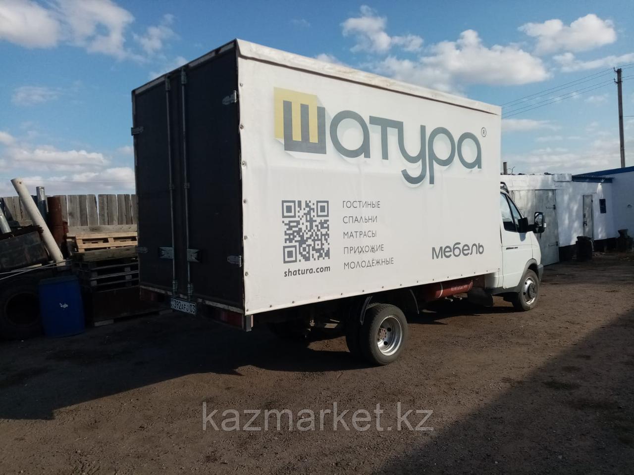 Реклама на прицепах (газели)  в Астане