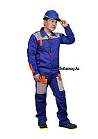 Костюм "Фаворит" синий куртка+ полукомбинезон.