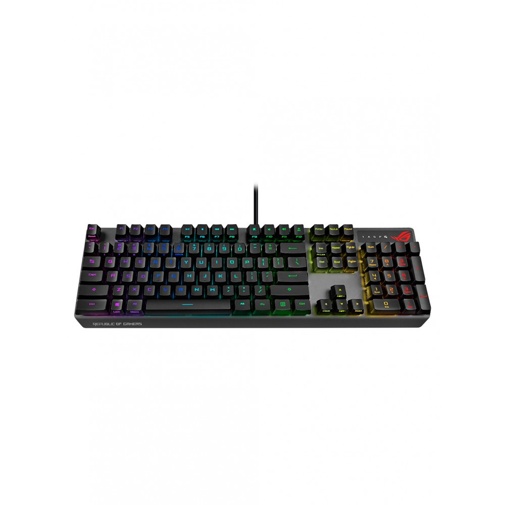 asus Клавиатура Asus XA05 ROG STRIX SCOPE RX/RD/RU//KB Mechanical Switches, 90MP0240-BKRA00