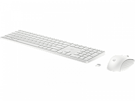 hp Клавиатура и мышь HP 4R016AA 650 Wireless Keyboard and Mouse Combo WHT RUSS