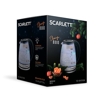 Чайник электрический Scarlett SC-EK27G36, фото 4