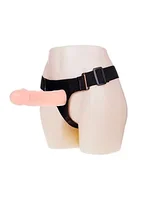 Телесный фаллоимитатор на трусиках Jessica Strap-On