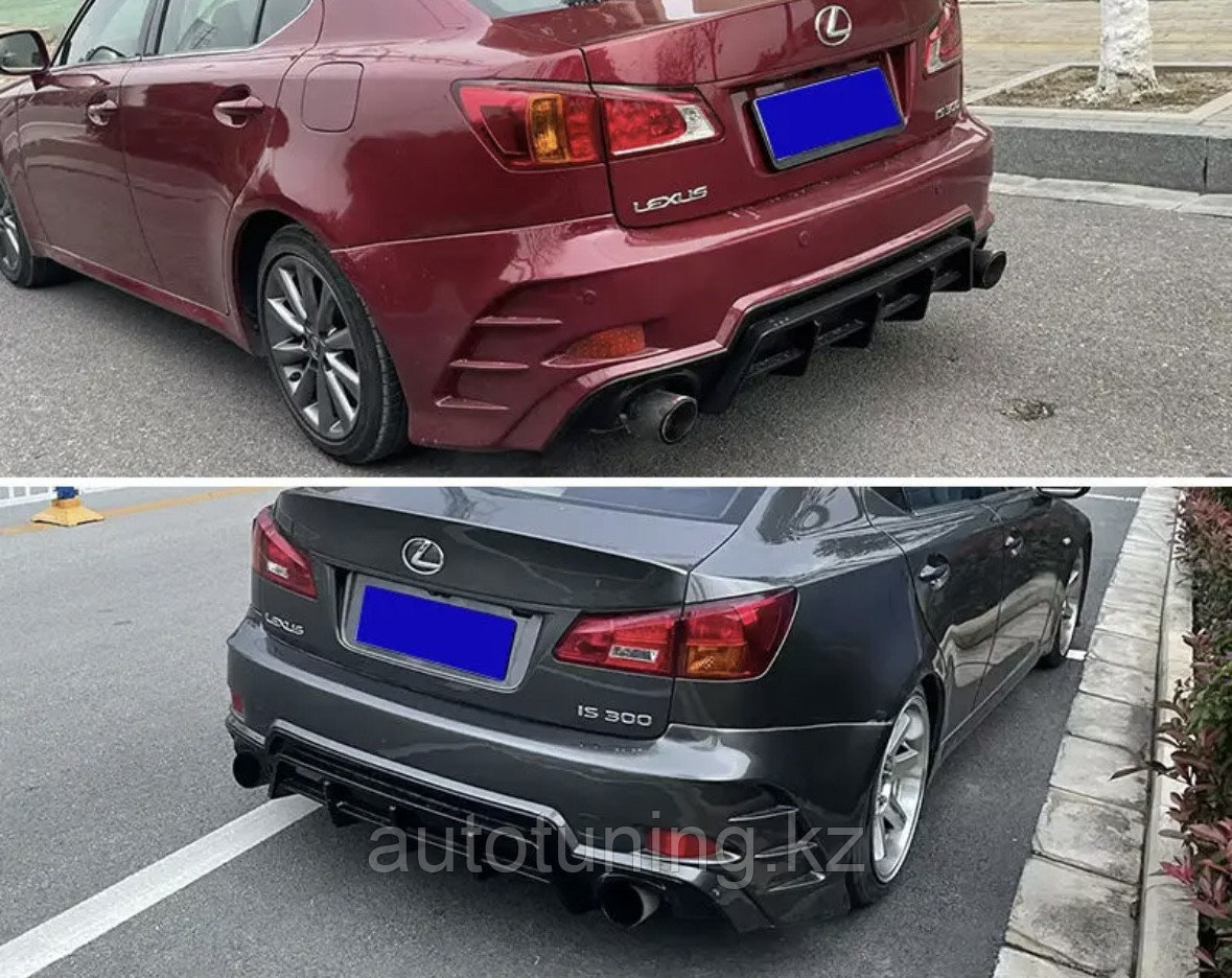 Бампер задний FS на Lexus IS250/ IS300/ IS350 2006-2013, фото 1