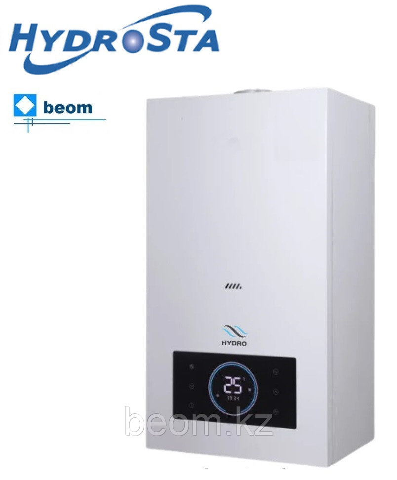 Котел газовый двухконтурный Hydro HSM36 White ( кВт 36 | 360м2 | настенный | 18 л/мин | Природный газ), фото 1