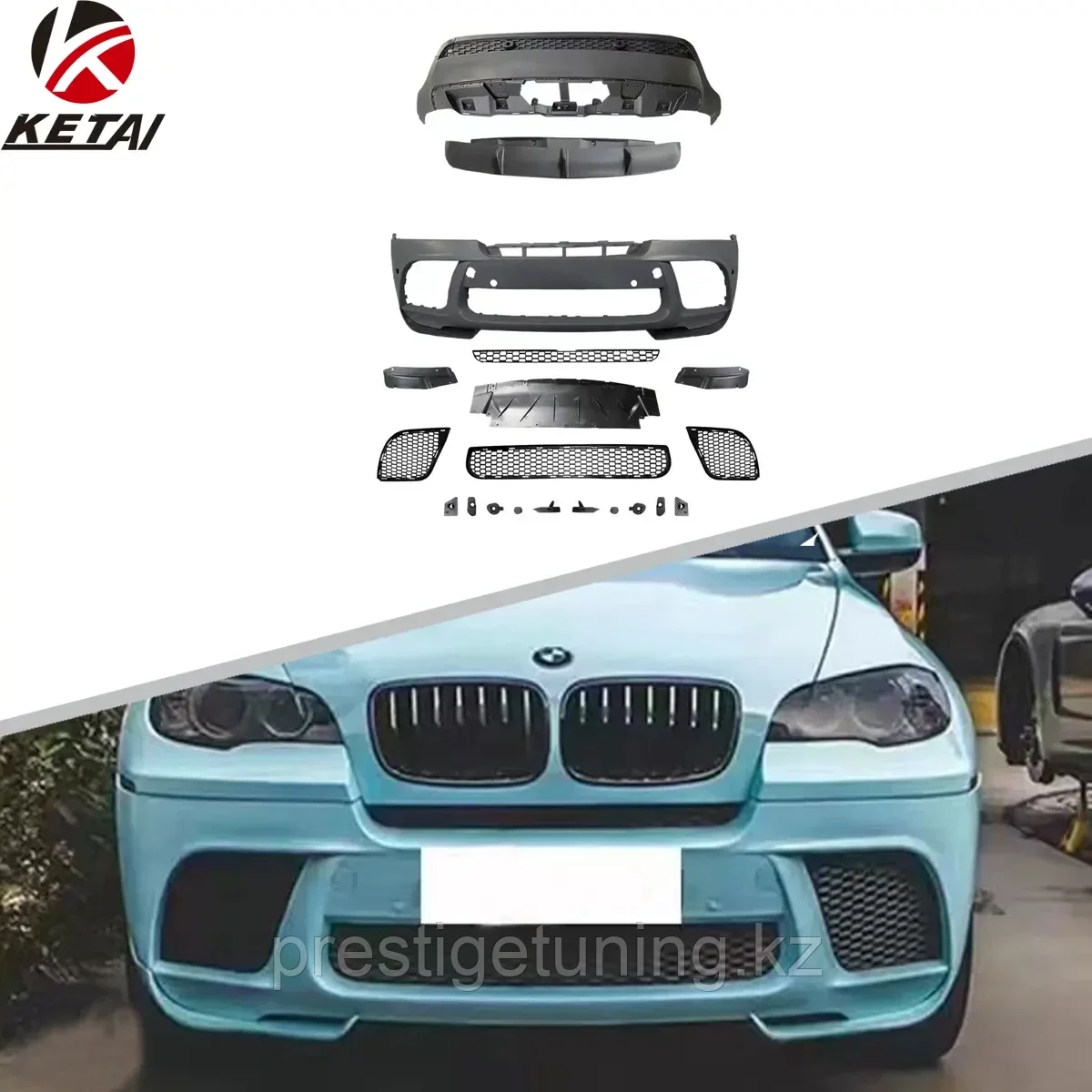 Комплект обвеса на BMW X6 (E71) 2007-14 в M-Perfomance