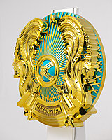 Герб Республики Казахстан, диаметр 1,0 м "QAZAQSTAN"