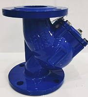 Фильтр сетчатый фланцевый У-образный Haiao Ду80