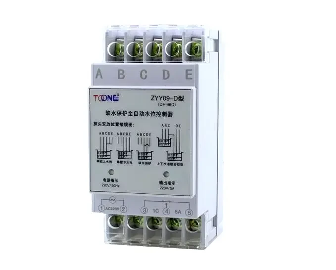 Реле контроля уровня жидкости TOONE ZYY09-D (DF-96D) 220В, 5А, фото 1