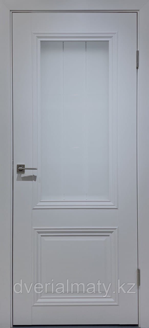 Стелла 220 PP Серая ДО 2.0 со стеклом. Дверь межкомнатная, фото 1