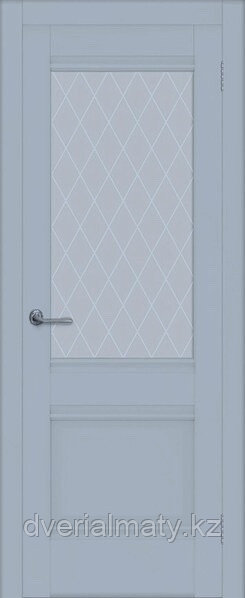 Дверь межкомнатная El'Porta Classico 43 ДО PP Nardo Grey со стеклом