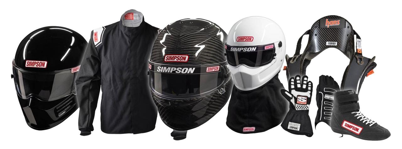 SIMPSON - Автоспортивное оборудование | Шлемы, гоночные костюмы, обувь и аксессуары, фото 1