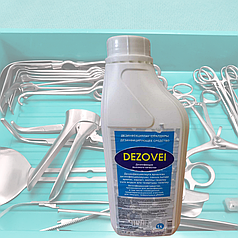 Дезовей- средства для дезинфекции поверхностей и стерилизация инструментов. 1 литр. РК