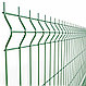 Секционный забор 3D, 1500x2500 мм., толщина прутка 4 мм., оцинкованный с полимерным покрытием - фото 1 - id-p120024484