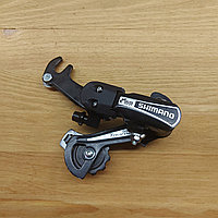 Оригинальный Задний переключатель "Shimano" RD.TY21B. Крепление на ось велосипеда. Суппорт. Перекидка.