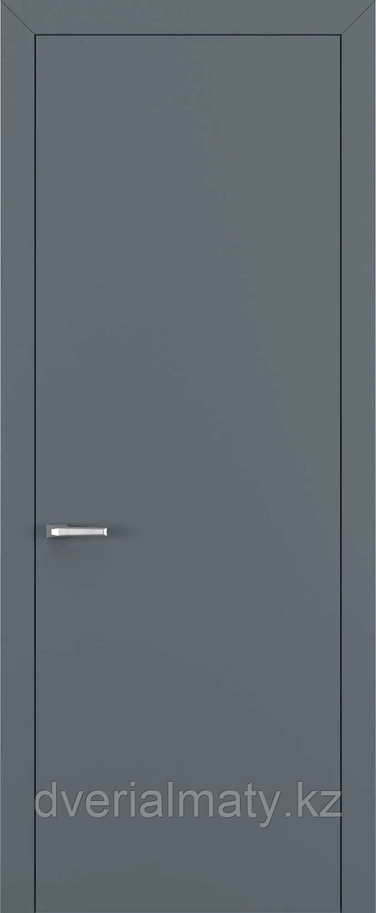 DL660Z PP Антрацит 2.0 кромка BLACK. Дверь межкомнатная