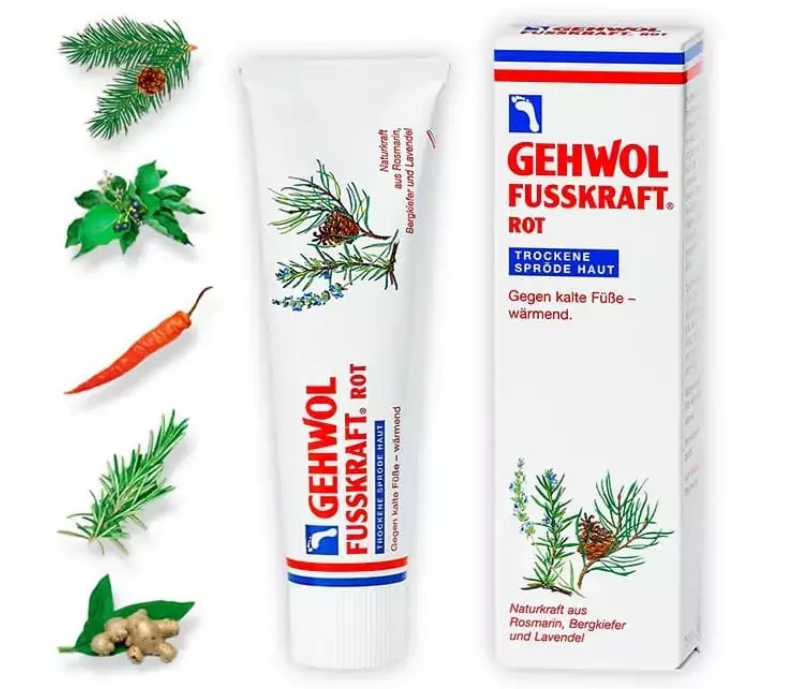 GEHWOL Красный бальзам для сухой кожи Fusskraft rot 75 мл