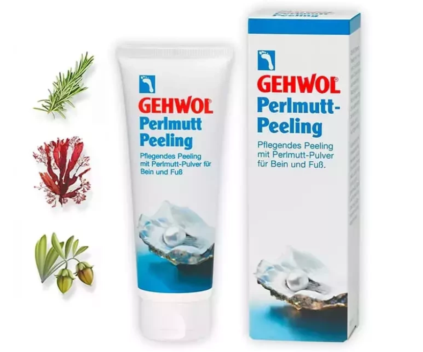 GEHWOL Жемчужный пилинг для ног Perlmutt peeling 125мл