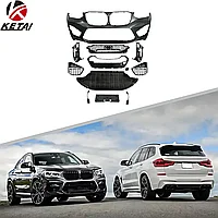 Комплект обвеса на BMW X3 (G01) 2017-21 дизайн X3M (для M-Tech)