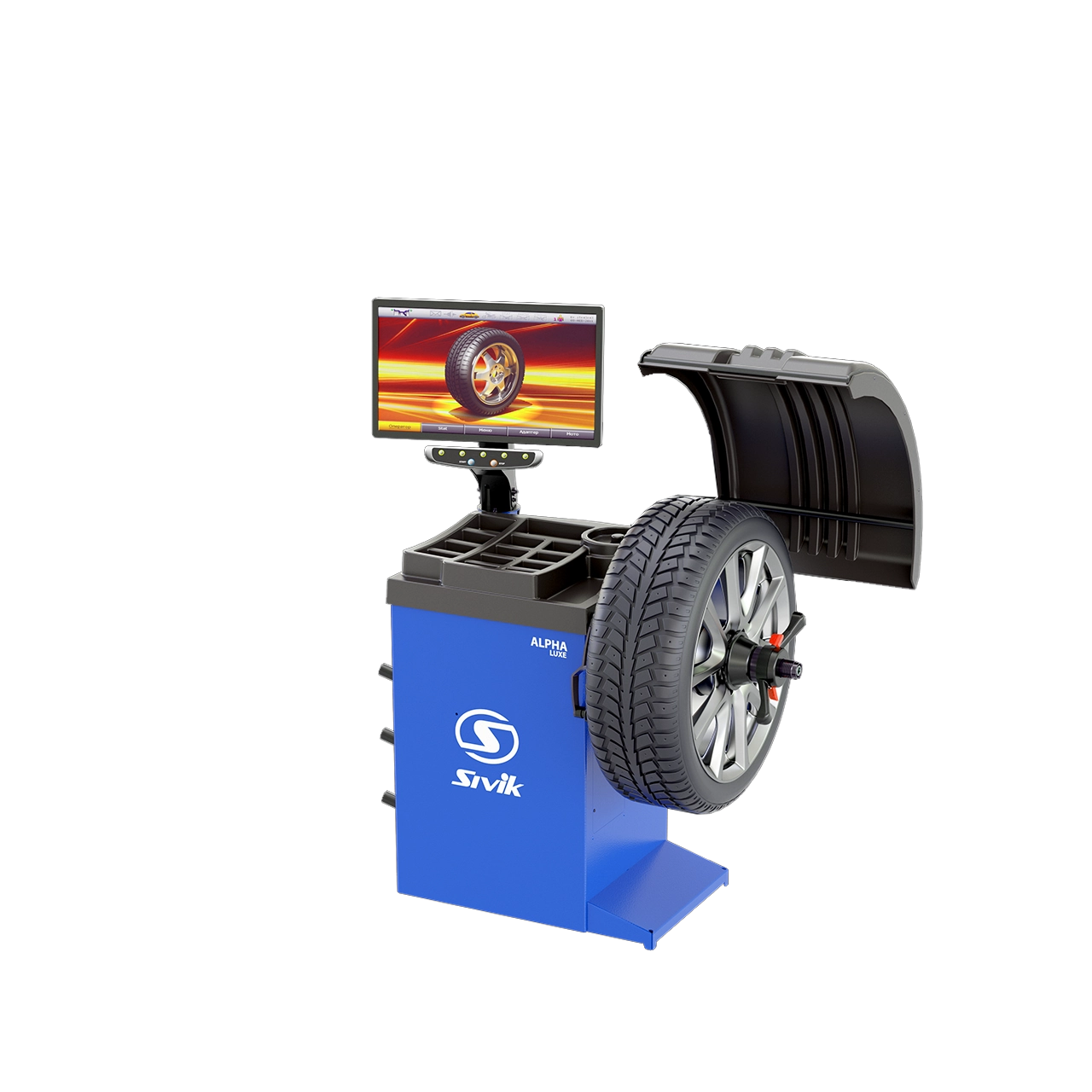 Балансировочный станок Sivik СБМП-40 Л 220 В синий: продажа, цена в ...