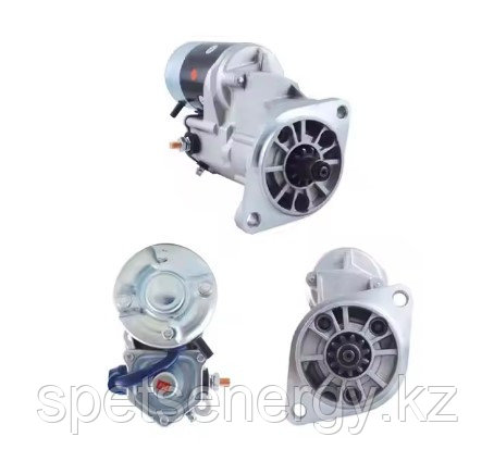24v стартер 1280001000 6008133240 17376, автоматический стартер для KOMATSU FORKLIFT FD40 4D52 S6D95 PC200-5, фото 1