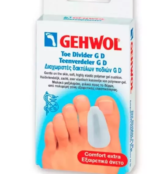GEHWOL гель-корректор G D zehenteiler G D, упаковка 3шт БОЛЬШ