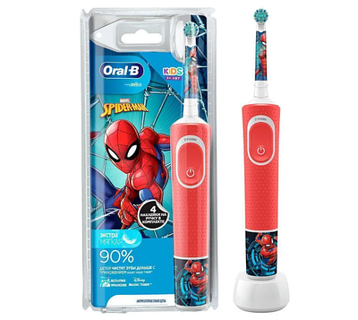 Электрическая зубная щётка Braun D 100.413.2К (Spiderman)