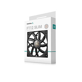 Кулер для компьютерного корпуса Deepcool FT12 SLIM 2-025050 R-FT12SLIM-BKWPN1-G, фото 4