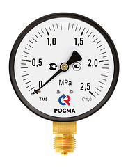 Дәлдік класы жоғары манометрлер. ТМ типі (ТВ, ТМВ), 10 серия