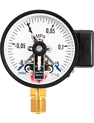 Электроконтакт қондырмасы бар манометрлер. ТМ типі (ТВ, ТМВ), 10 серия
