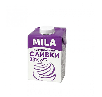 Сливки MILA 0.5 литр