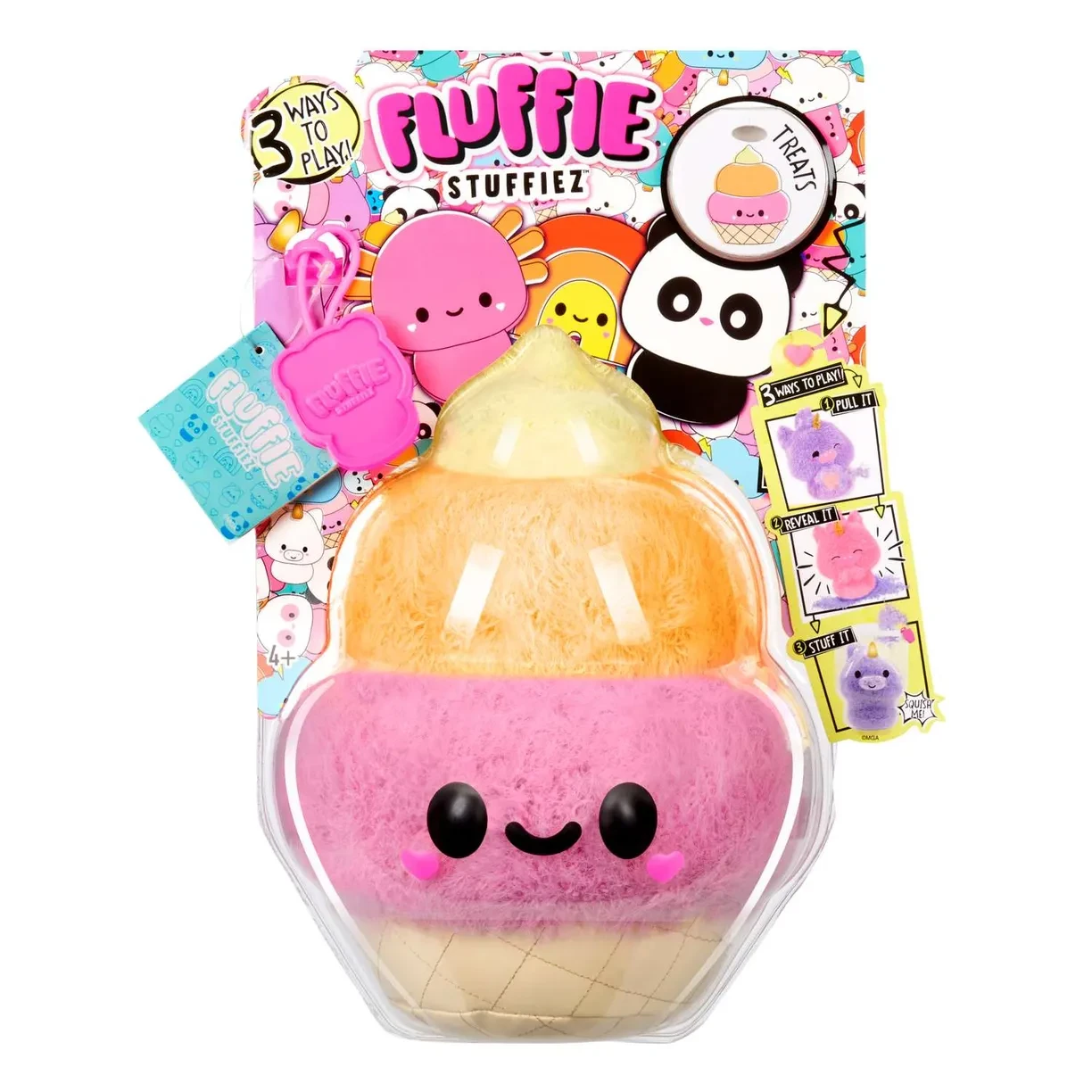Игрушка мягкая Fluffie Stuffiez Мороженое