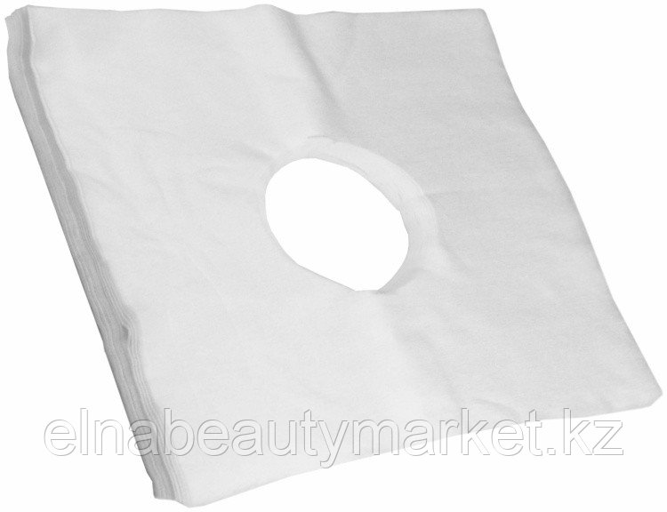 Одноразовые салфетки с отверстием 50 шт./уп, фото 1