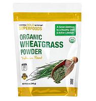 California Gold Nutrition, Superfoods, порошок из органических ростков пшеницы, 240 г (8,5 унции)