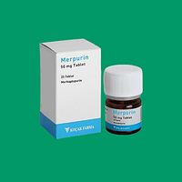 Мерпурин (Merpurin) Меркаптопурин 50мг 25таб