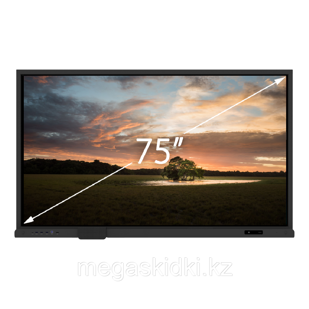 Интерактивная панель 75 дюймов (16/256 Gb)