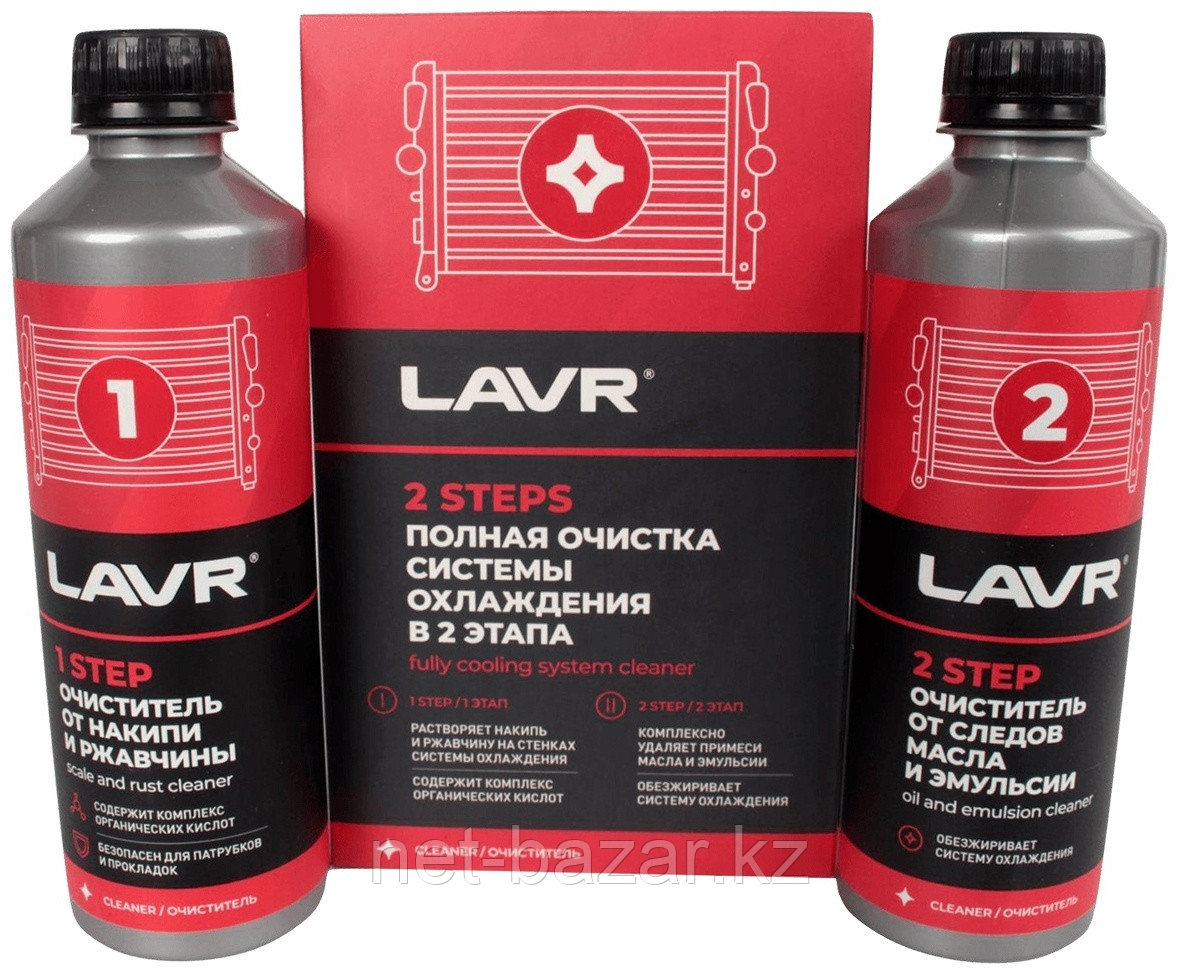 LN1106 Очиститель системы охлаждения 2-х компонентный, фото 1