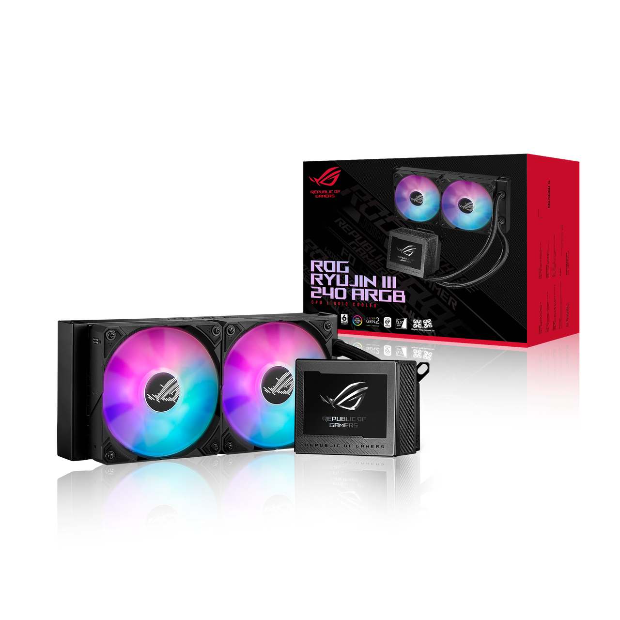 Водяное охлаждение ASUS ROG RYUJIN III 240 ARGB
