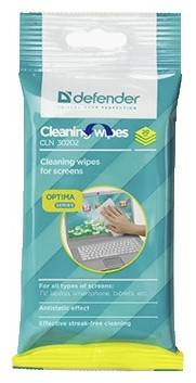 Чистящие салфетки Defender CLN 30202 Optima, 20шт
