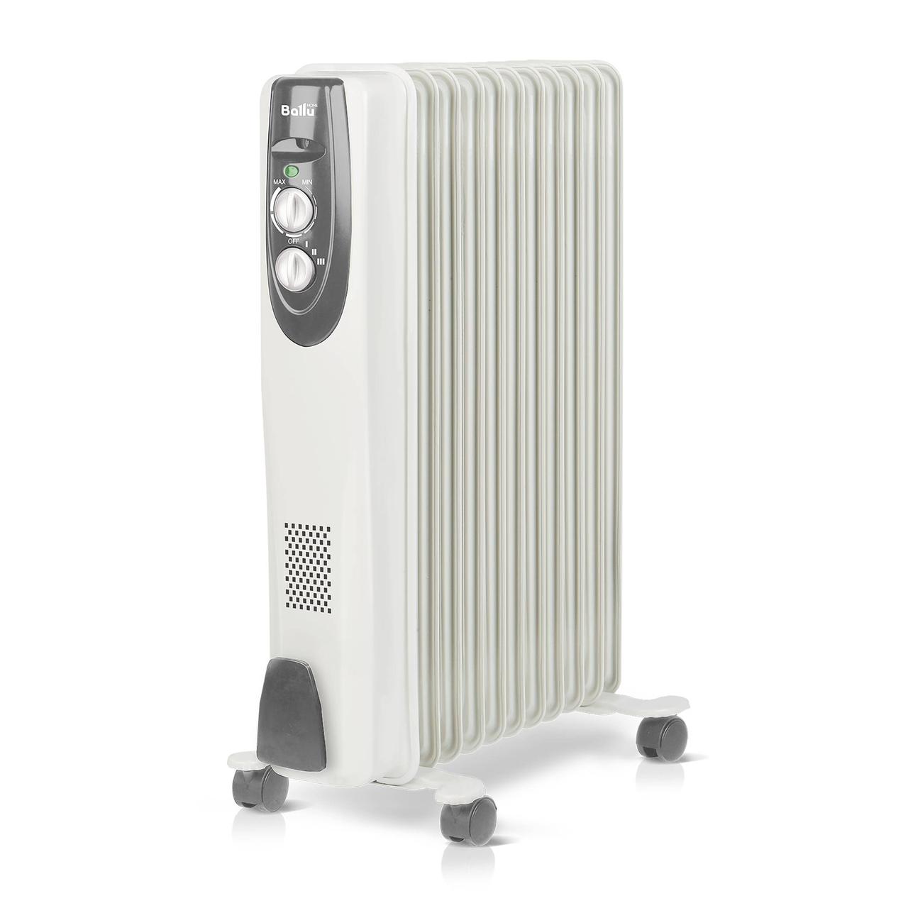 Масляный радиатор Ballu Classic grey BOH/CL-11GRN 2200 (11 секций), фото 1