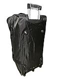 Объёмная дорожная сумка на колёсах, с выдвижной ручкой, увеличение объёма, 120 литров., фото 3