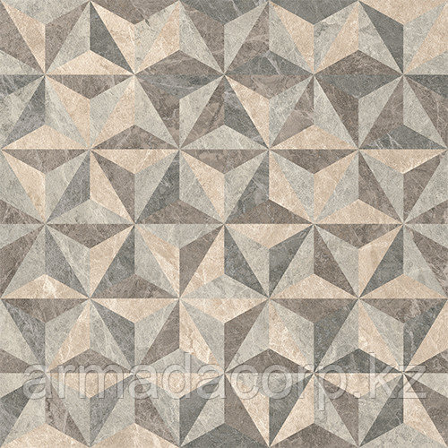 60x60 Marmostone Декор "Микс Гео" Лаппато R9