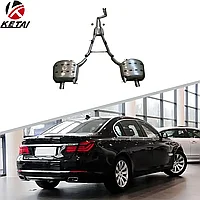 Выхлопная система на BMW 7-серия (F01/02) 2012-15 дизайн 740 M-Tech (Хром)