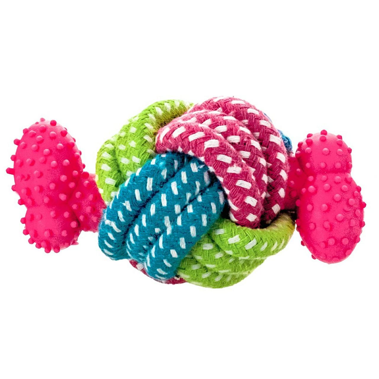 Игрушка Wogy Косточка с клубком для собак
